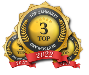 Zahnarztpraxis-TOP-3-Badge